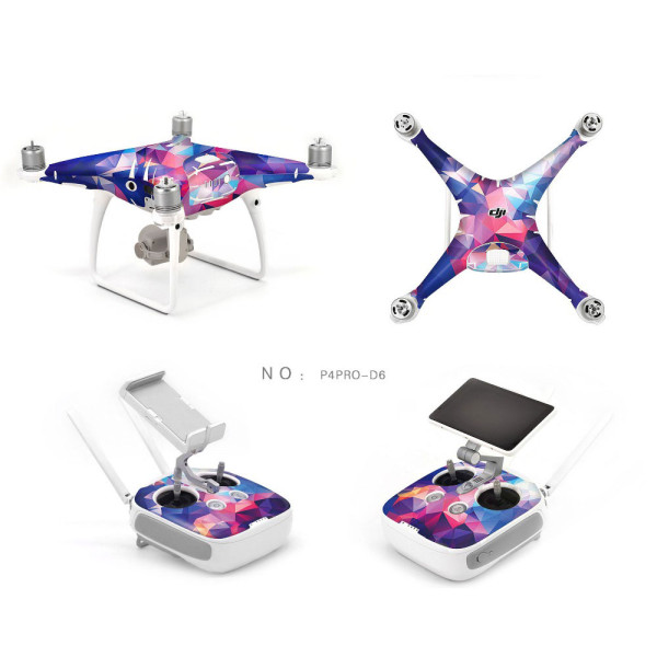 Наклейка для DJI Phantom 4 Pro (Skin-D6)